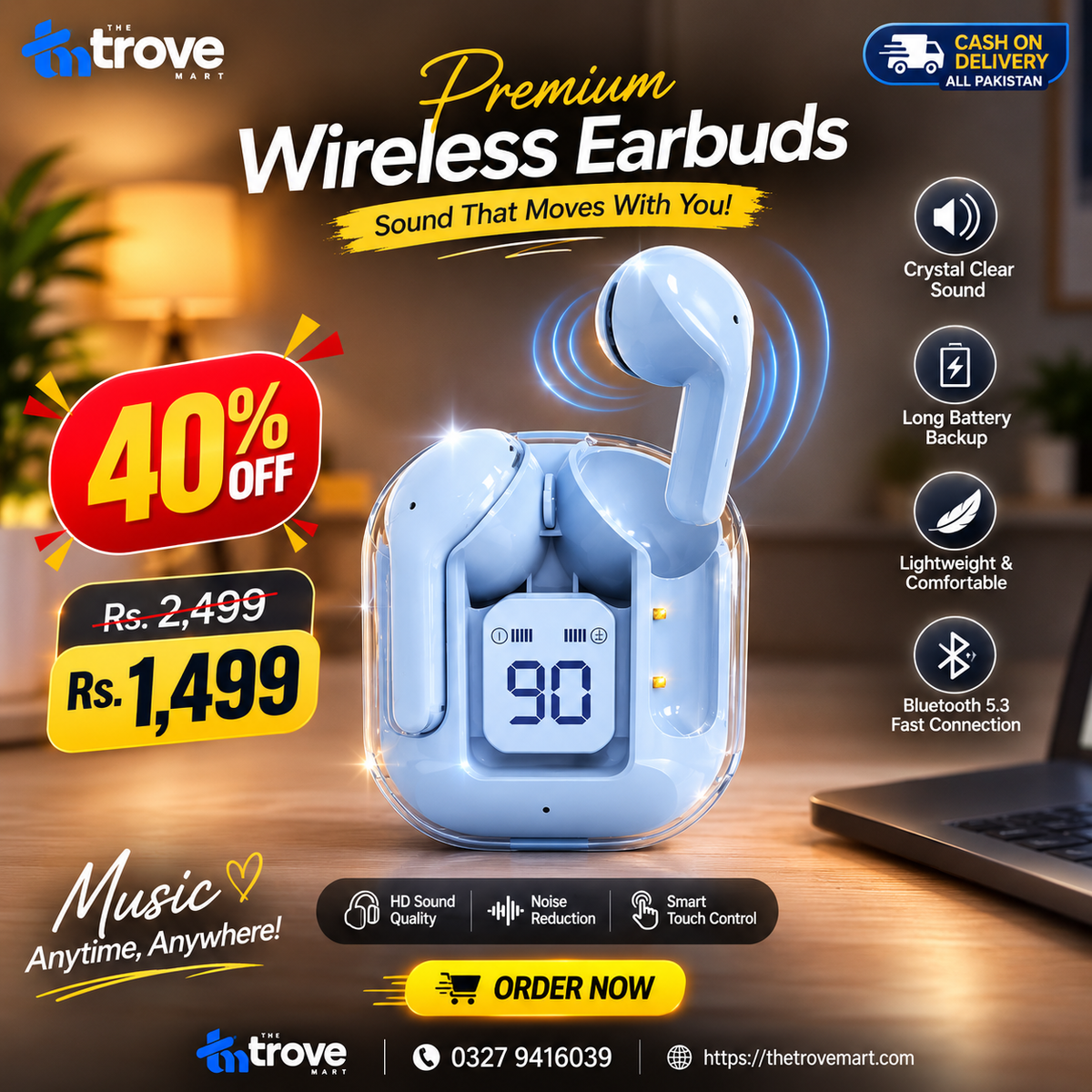 Air31 Earphone Wireless Bluetooth