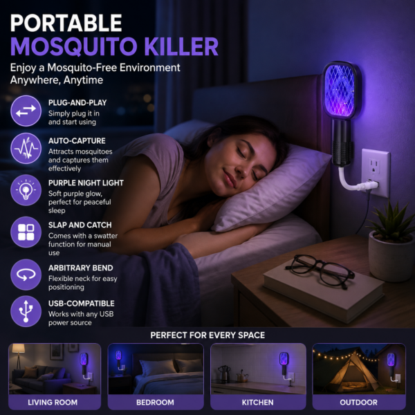 USB Mosquito Killer Racket