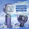 Summer USB Rechargeable Handheld Mini Fan Toy Cartoon Design for Kids Outdoor Portable Desktop Use