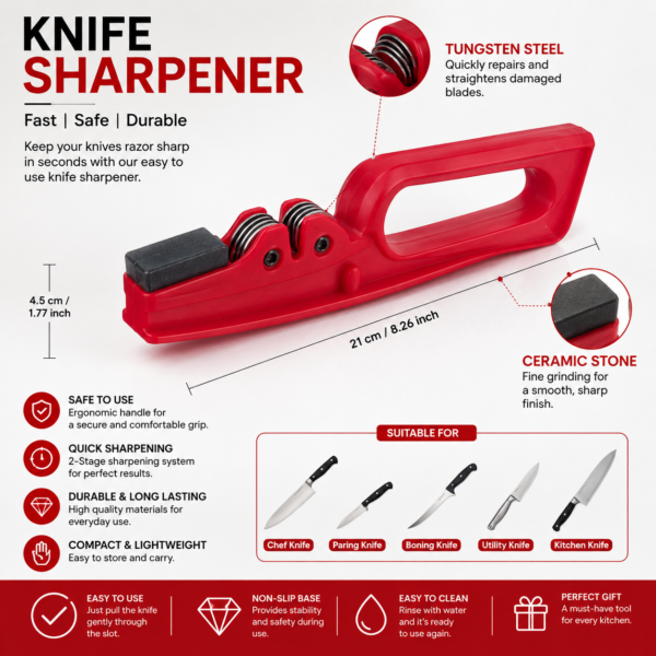 Manual Knife Sharpener