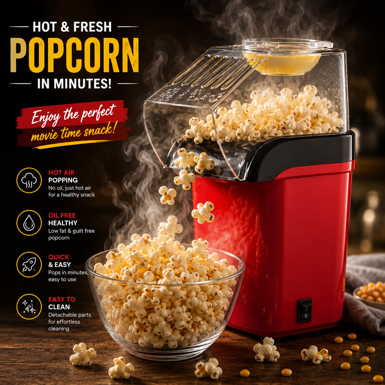 Popcorn maker