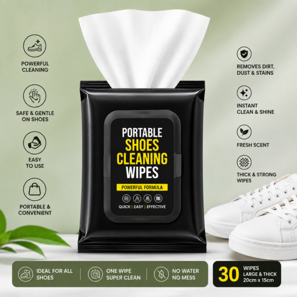 Portable Shoes Cleaning Wipes