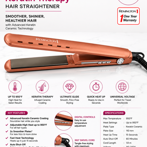 Professional Wide Plate Straightener