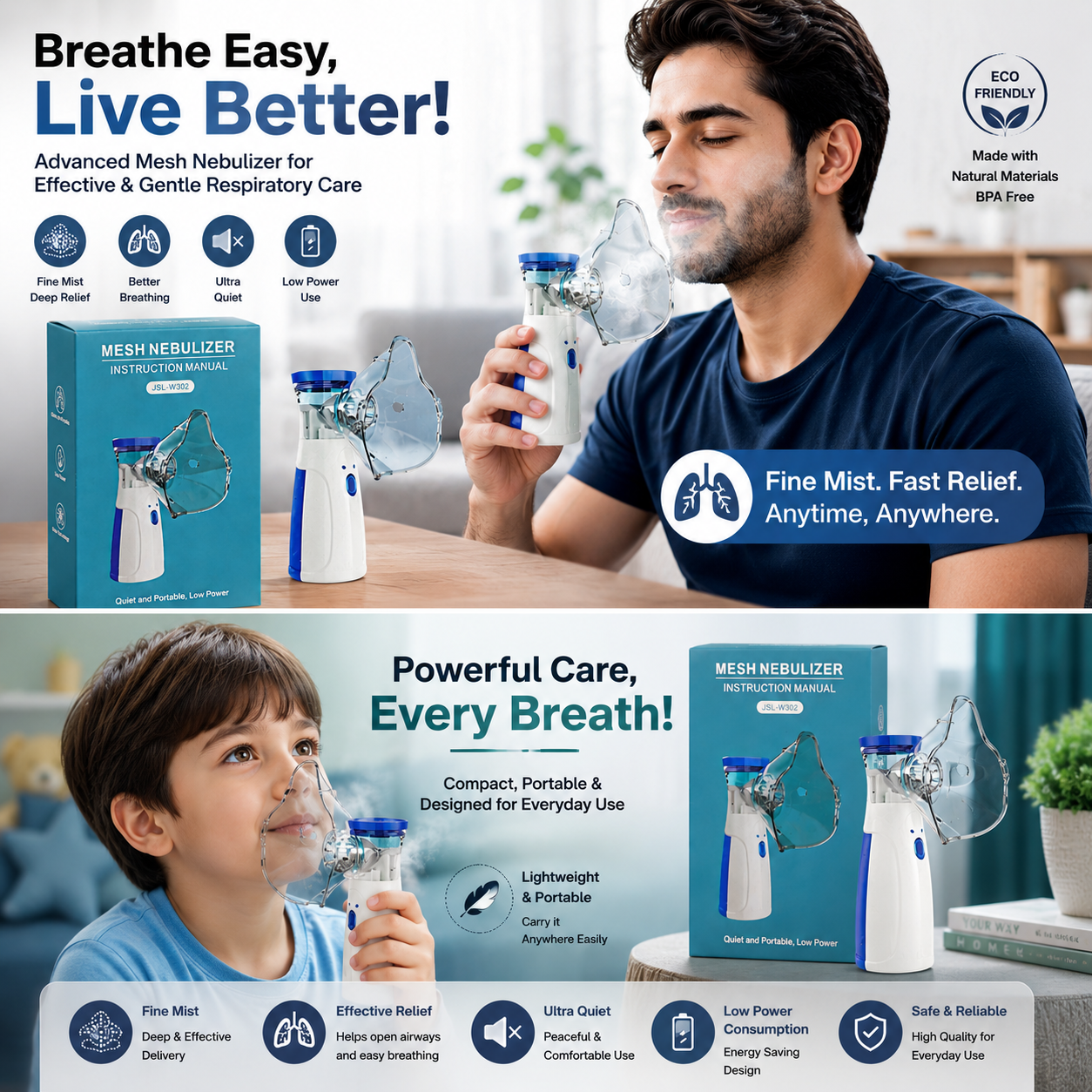 Medical Silent Mesh Nebulizer