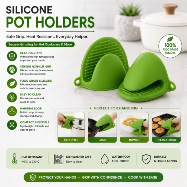 Silicone Pot Holders