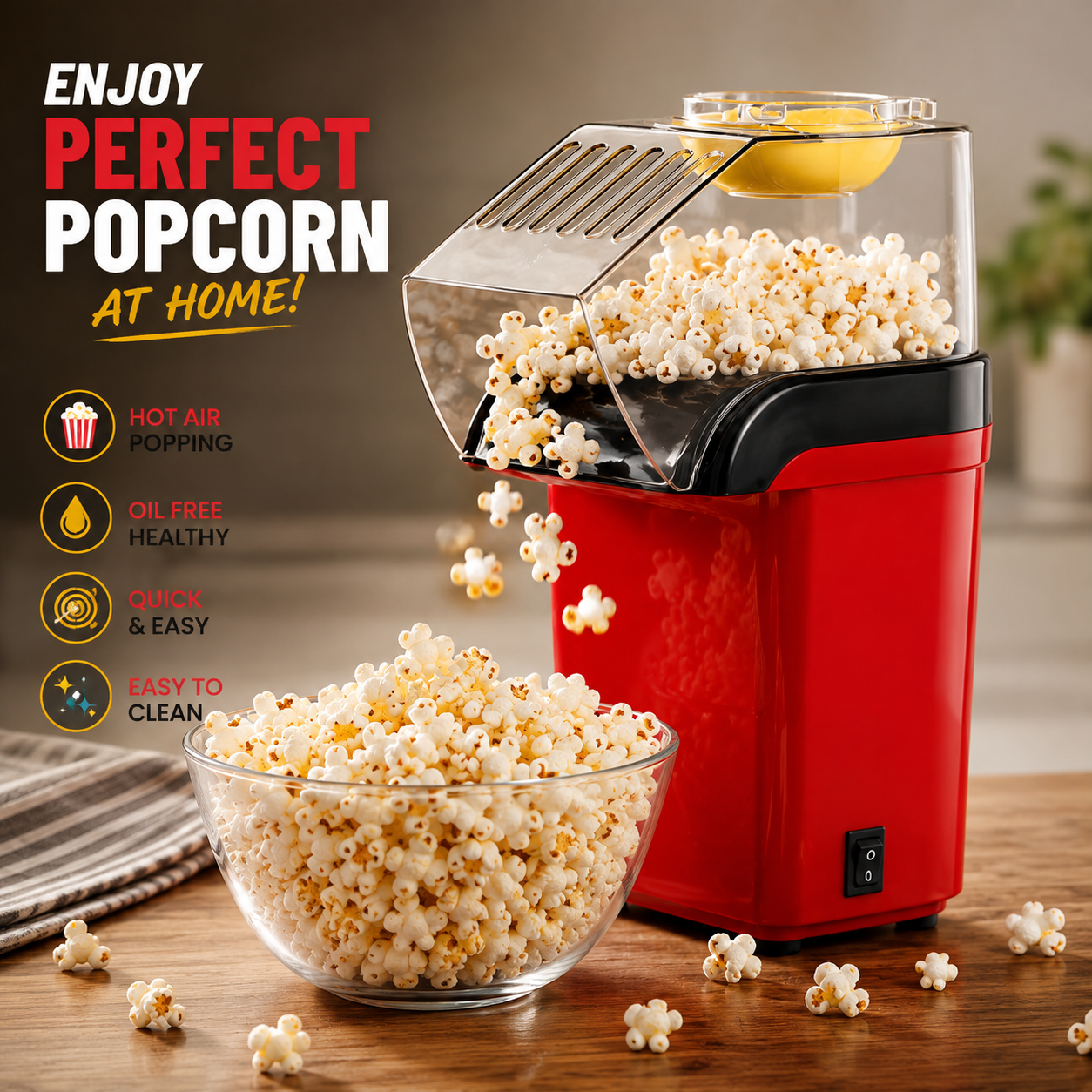 Popcorn maker